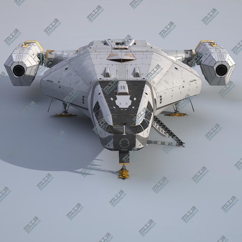 images/goods_img/202105072/3D Sci-Fi Scout Spaceship/1.jpg